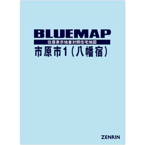 ブルーマップ　市原市1（八幡宿） 202402