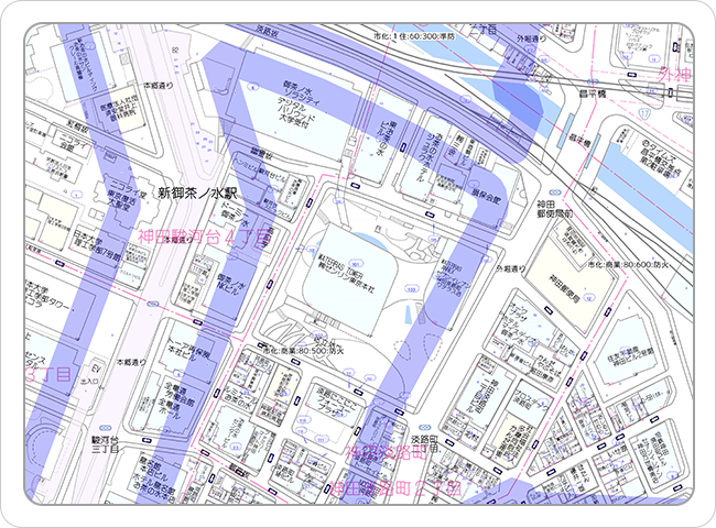 ゼンリン住宅地図出力サービス ページサイズ（ブルーマップ） | ZENRIN 